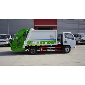 Camion compacteur de déchets neuf Dongfeng 115HP 5cbm